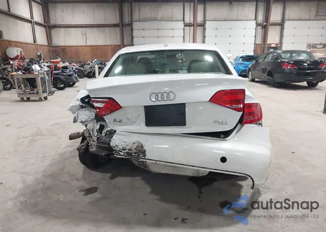 2011 Audi A4 2.0T Premium z USA, uszkodzony, nr VIN WAUBFAFL1BN015415